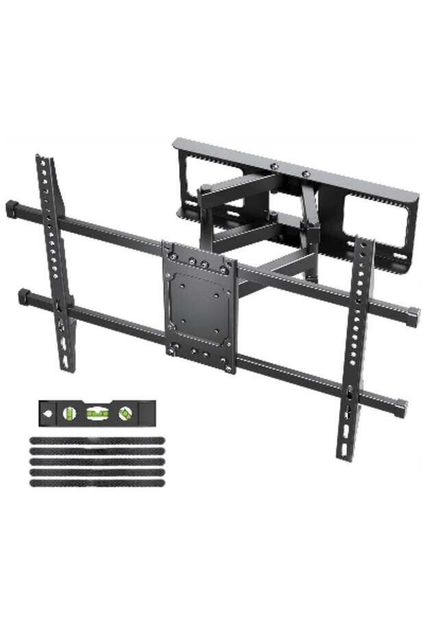 Full Motion TV Wall Mount for 32 to 84 Inch TV, Swivel and Tilt with Articulating Dual Arms