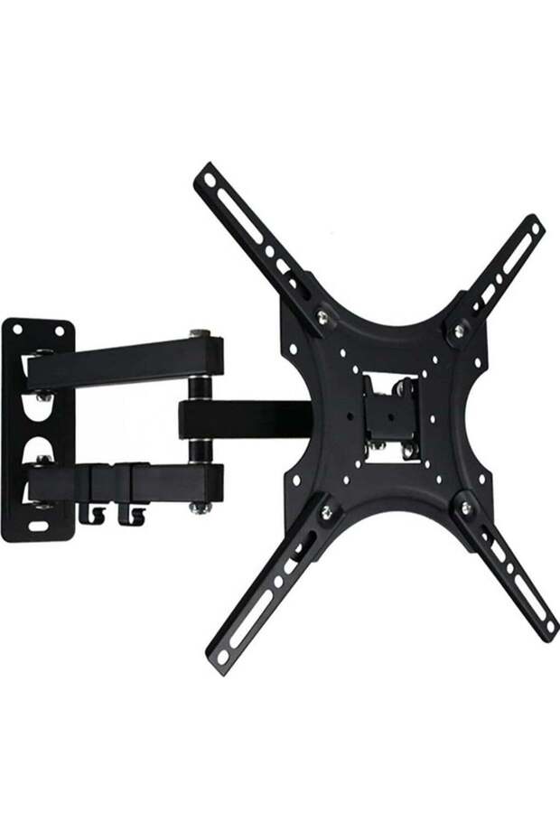 Tilt & Swivel TV Wall Mount - Heavy Duty Steel Bracket for 32-55" LED, LCD, Flat & Curved TVs, 70 lbs Capacity, VESA 400x400, RM-400