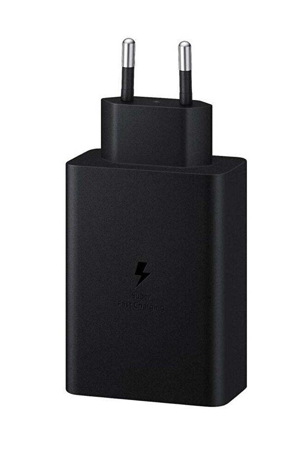 65W Power Adapter Trio – High-Performance Multi-Device Charger (Black)