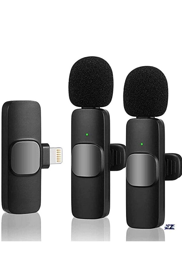 New Wireless Mic for iPhone & iPad – Bluetooth Microphone for iPhone, Ideal for Recording