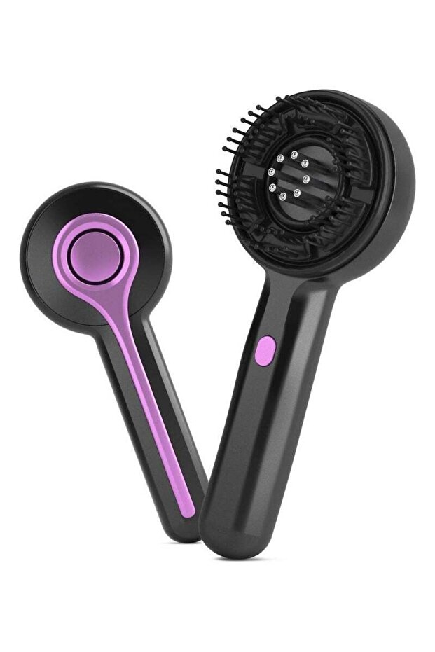 2-in-1 Electric Hair & Scalp Massager Comb with Oil Diffuser, 3 Vibration Modes, Relaxing Head Massage Brush