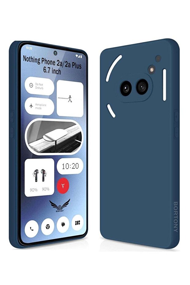 Silky Touch Liquid Silicone Case Compatible with Nothing Phone 2a / 2a Plus, Anti-Scratch, Shockproof