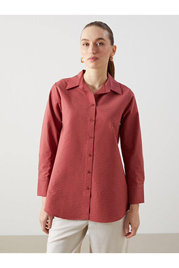 Poplin Women's Shirt Tunic