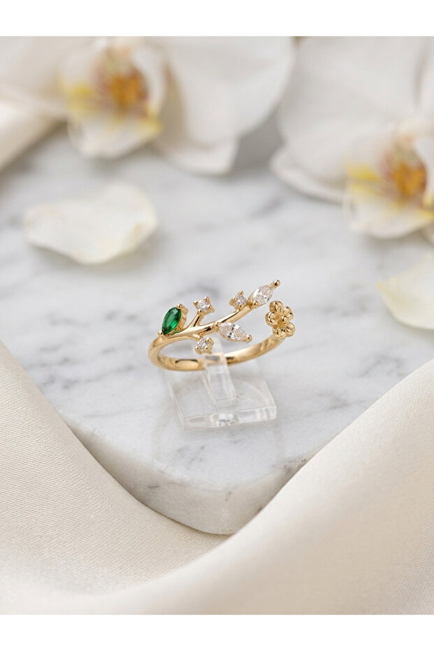 Women's Zircon Stone Daisy Model Ring