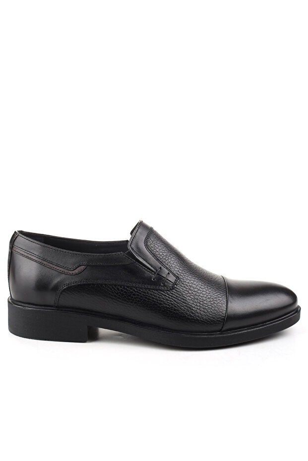 098 Genuine Leather Laceless Classic Men's Shoes