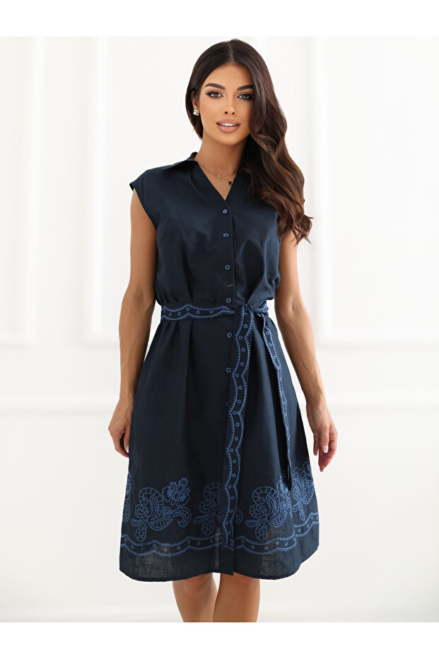 Rochie Dama Bleumarin - 2
