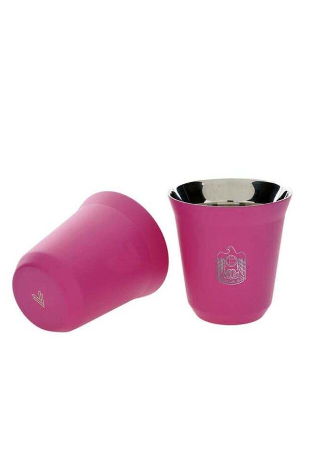 ROVATTI 2-Piece Set Pola UAE Stainless Steel Pink 175ml