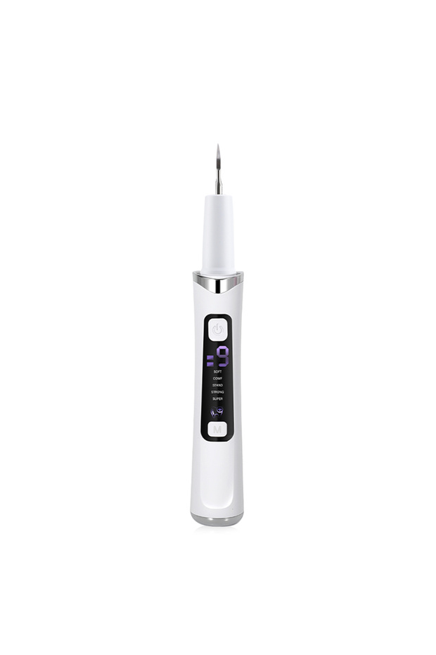 WHITE Electric 5 Modes Tartar Remover Ultrasonic Dental Scaler Plaque 9 levels Household Dental Calc