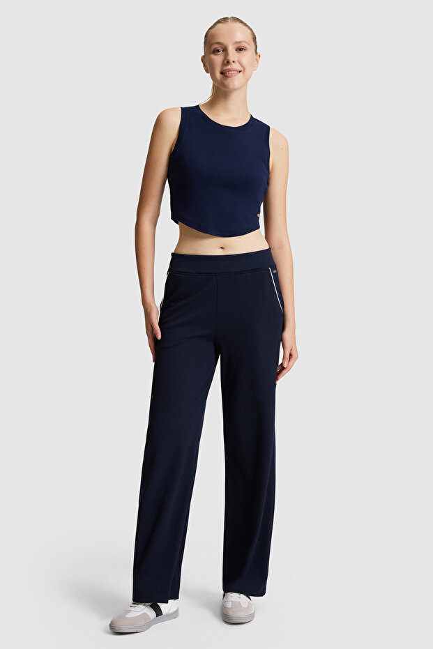 Women's Navy Blue Sweatpants 50324135-Vr033