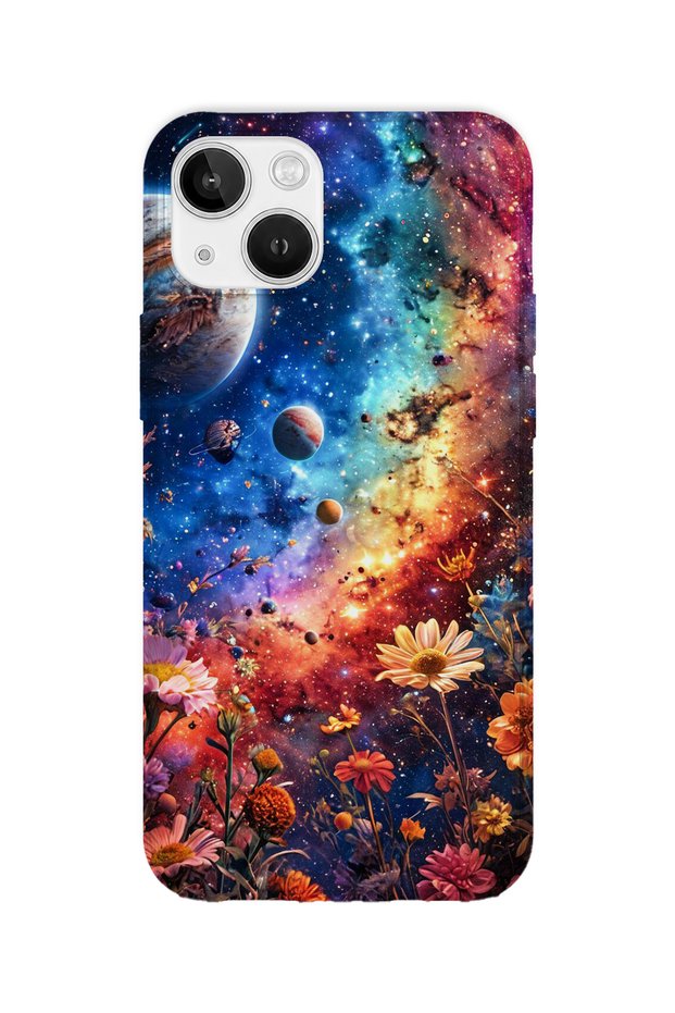 iPhone 14 Plus Compatible Printed Transparent Phone Case | Collection: Cosmicwhisper Skyset