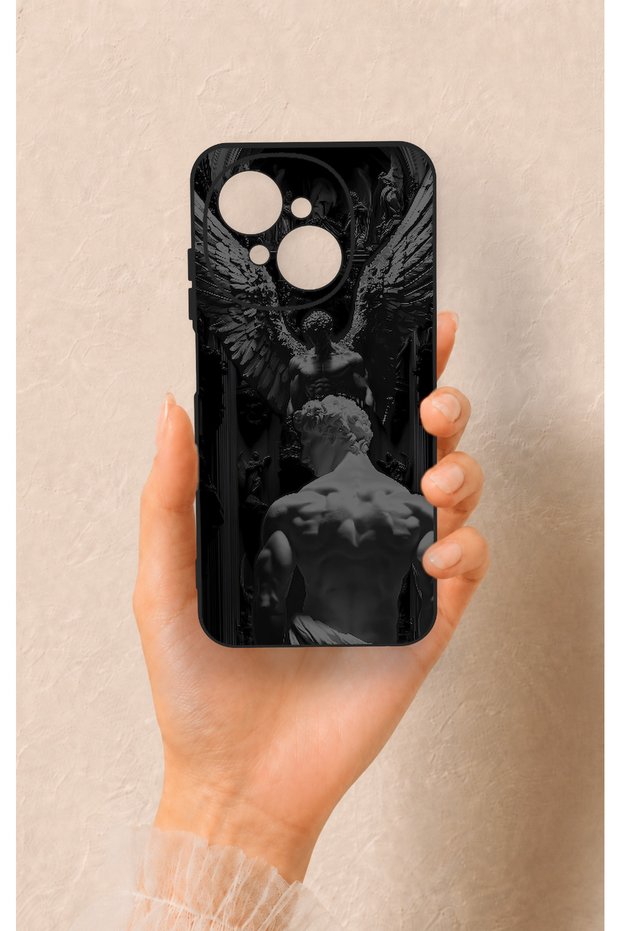 Tecno Spark Go1 Compatible Icarus Patterned Silicone Case