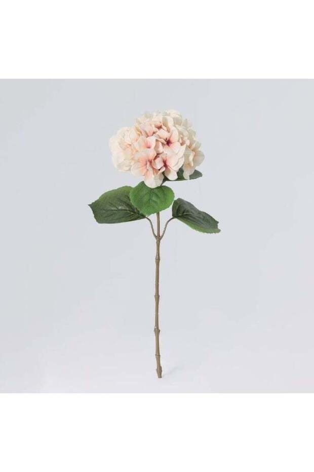 Fernza Artificial Hydrangea 55cm Pink Decorative Flower Stem