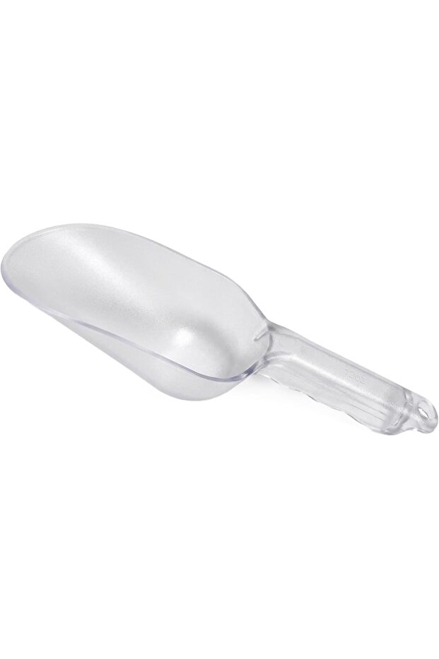 Clear Polycarbonate Scoop 26.5cm | Food-Grade Plastic Ice Scoop for Kitchen Restaurant