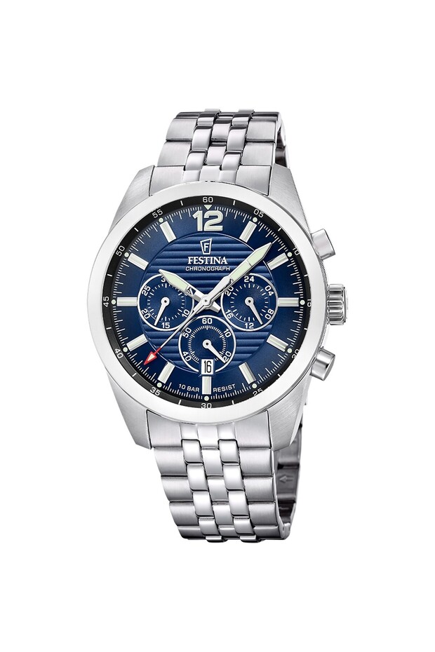F20742/4 Timeless Chronograph Men's Wristwatch