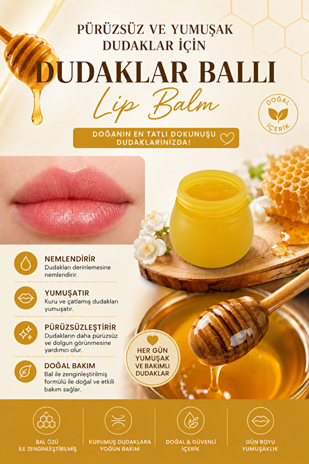 Ballı Lip Balm 10ML
