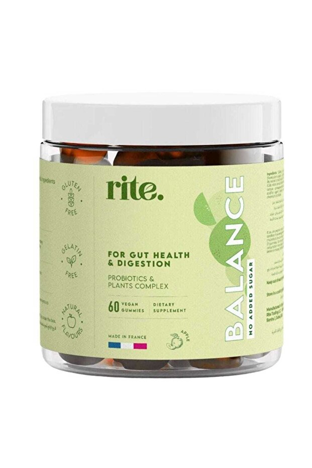 Balance Gummies, For Gut Health & Digestion, 60 Gummies