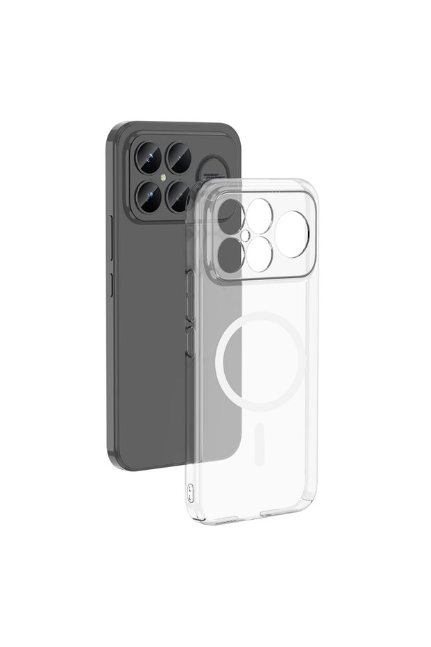 Xiaomi Poco F8 Ultra Case Non-Yellowing Ultra Thin Hard Mica Magsafe Camera Raised Tkng