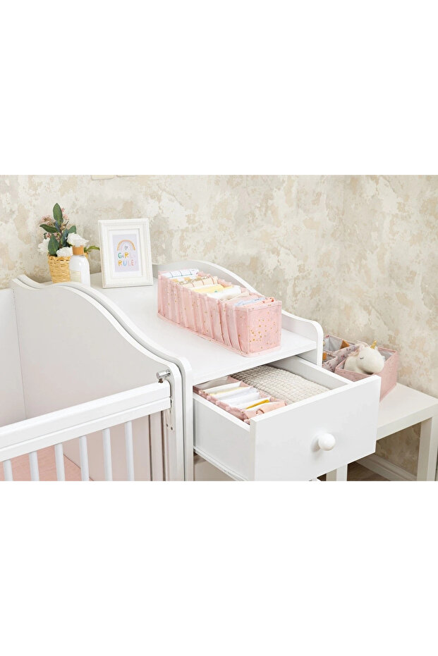Baby Accordion Organizer Drawer Organizer Small (pink) -04102