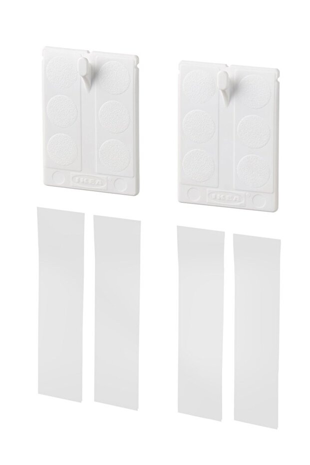 ALFTA Adhesive hook for frame, white