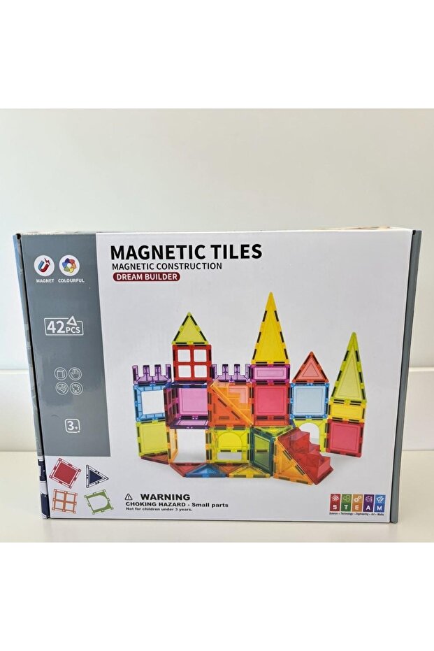 Sh40761 42 Pieces Magnet Standard Series Color Block