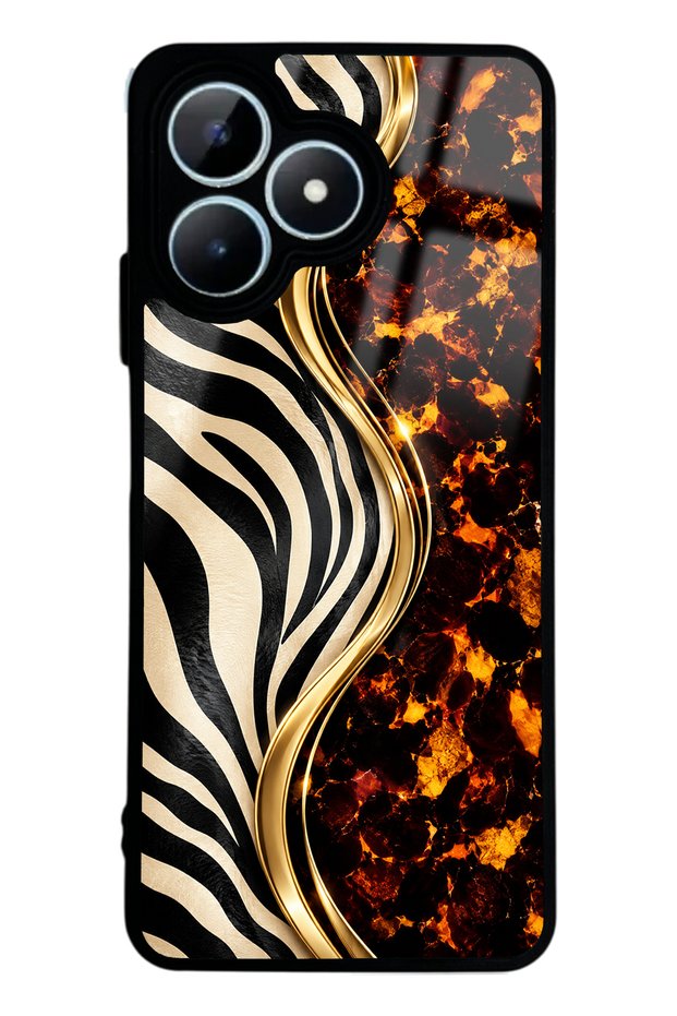Realme Note 50 Noir Safari Design Glossy Phone Case