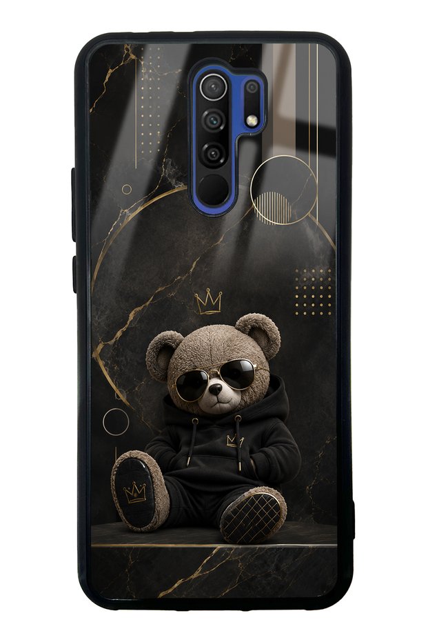 Xiaomi Redmi 9 Royal Teddy Design Glossy Phone Case