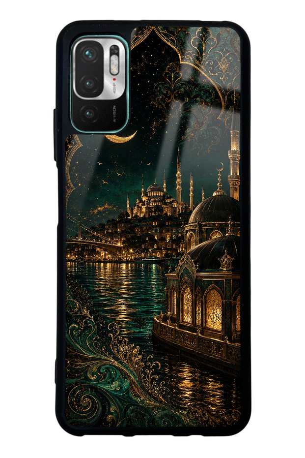 Xiaomi Redmi Note 10 5g Emerald Bosphorus Palace Design Glossy Phone Case
