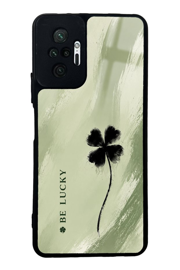 Xiaomi Redmi Note 10 Pro Sage Lucky Clover Design Glossy Phone Case