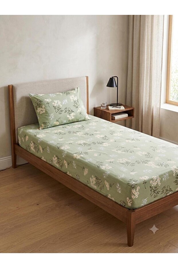Single Elastic Sheet and 1 Pillowcase