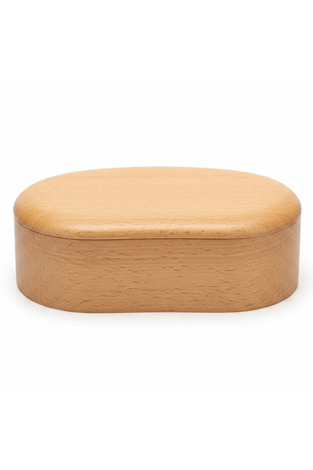 Wooden Storage Box with Lid - 16×10×5.5 cm