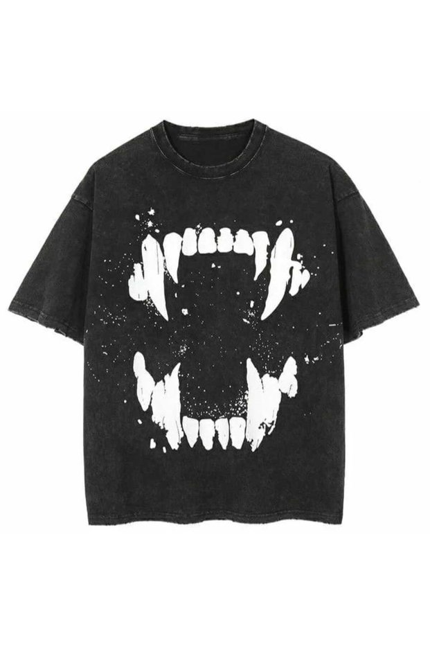 Calle Unisex Colorful Oversize Printed T-Shirt Streetwear Comfortable Fit Daily Premium