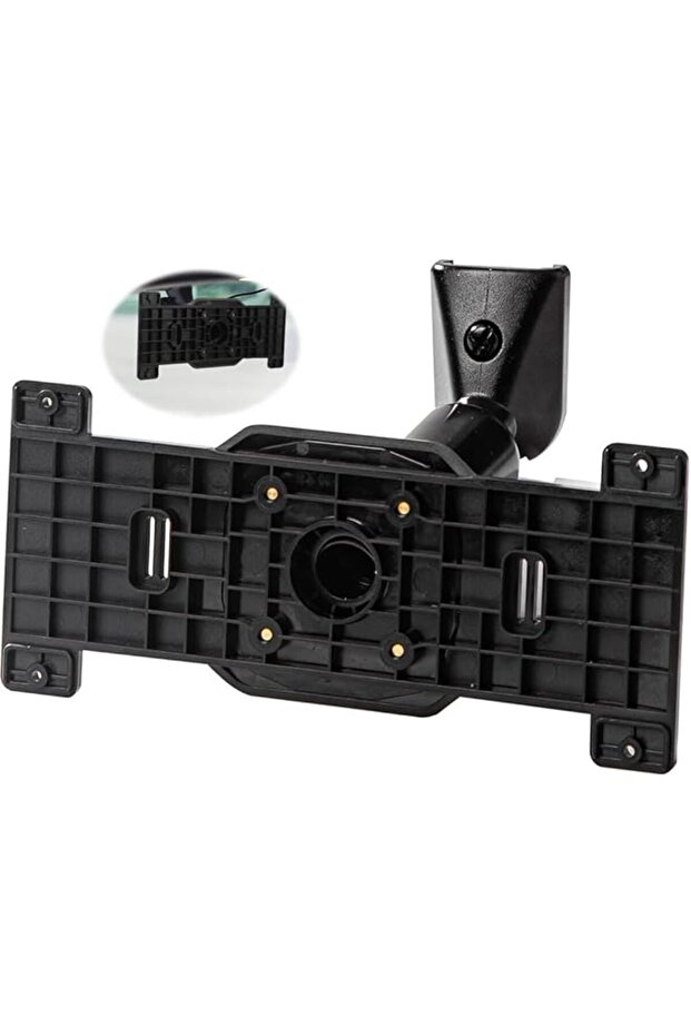 Rear View Mirror Back Plate Panel, Interior Mirror Bracket Arm/Dash Cam Mount for Car DVR