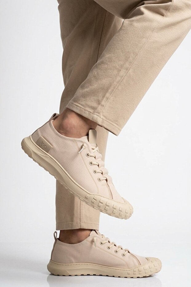 Beige Men's Casual Shoes