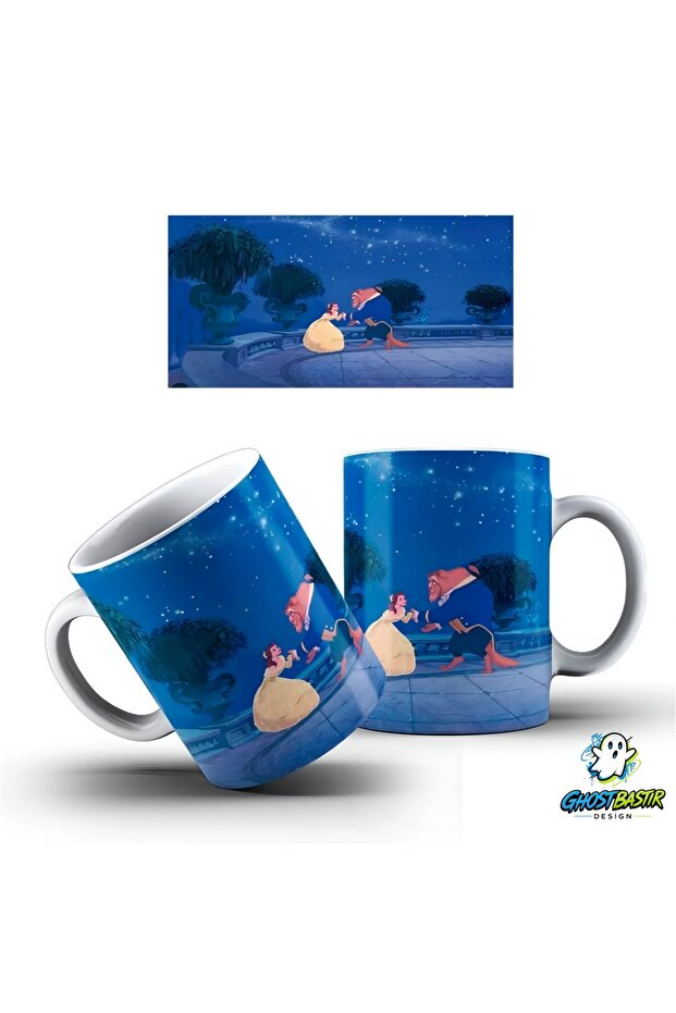 Beauty and the Beast Mug Cup |   Single Piece K0484
