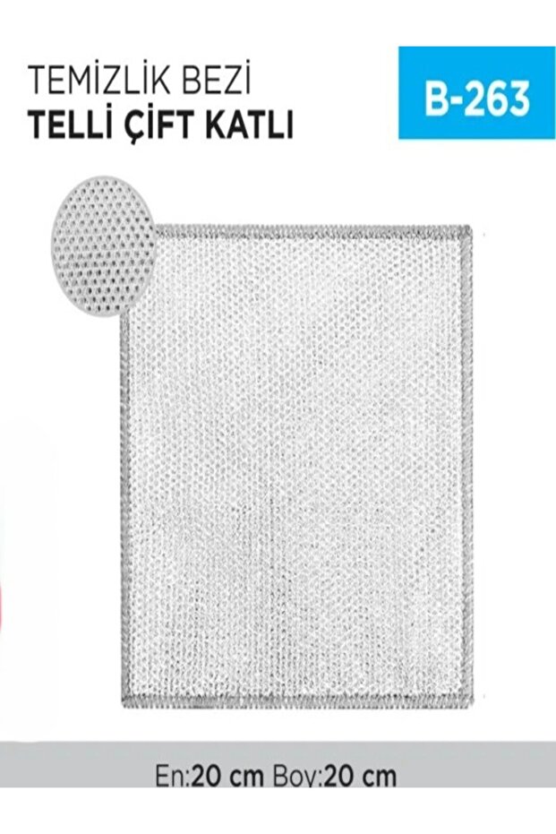 Cleaning Cloth Wire Double Layer