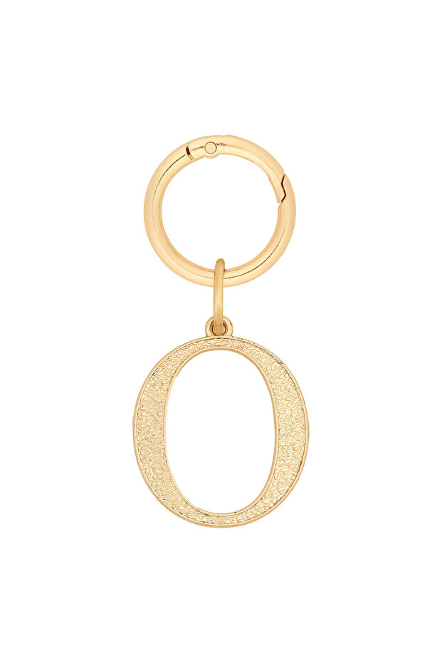 Women's Charm Alphabet Name O (Gold)