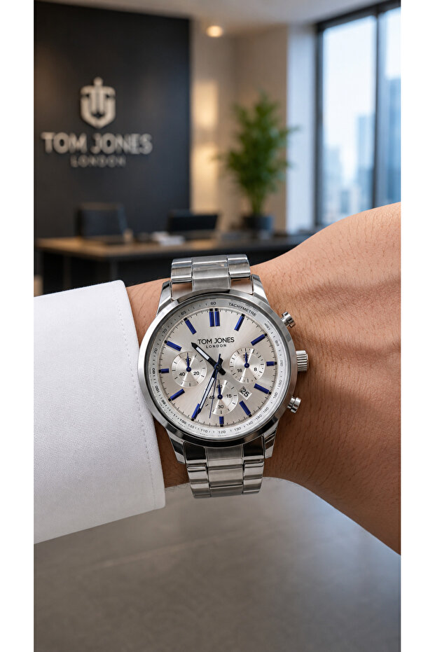 Men's Wristwatch Stylish All Functions Active Suitable for Daily Use 5 Atm