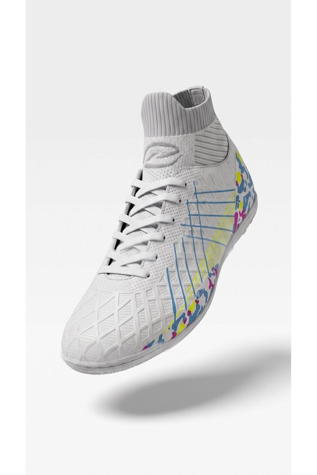443 Men's Orthopedic Sole Lace-Up Adult Astroturf Shoes - Men's Astroturf High-Top Football Shoes