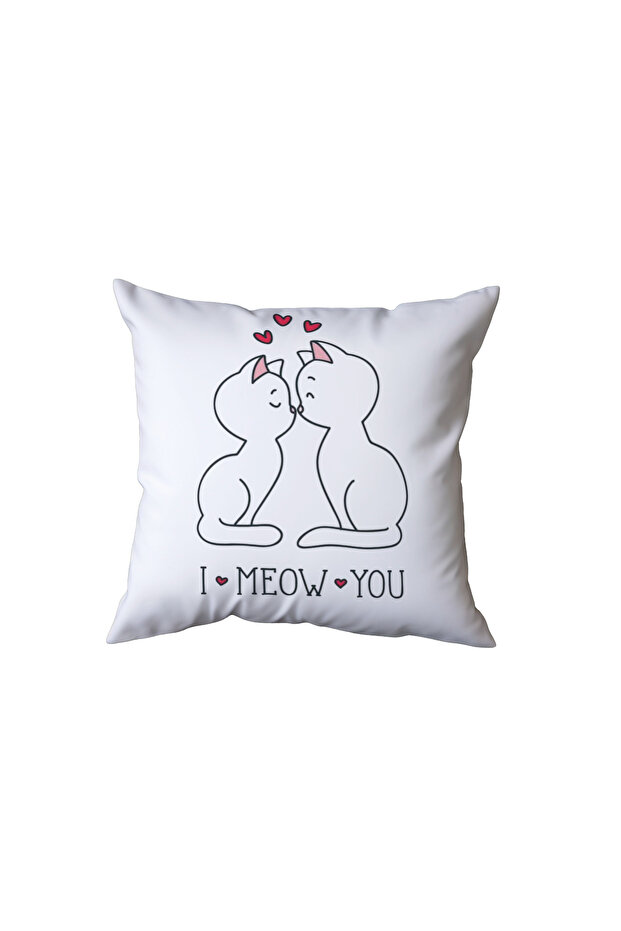I Meow You Pillow, Gift for a Loved One
