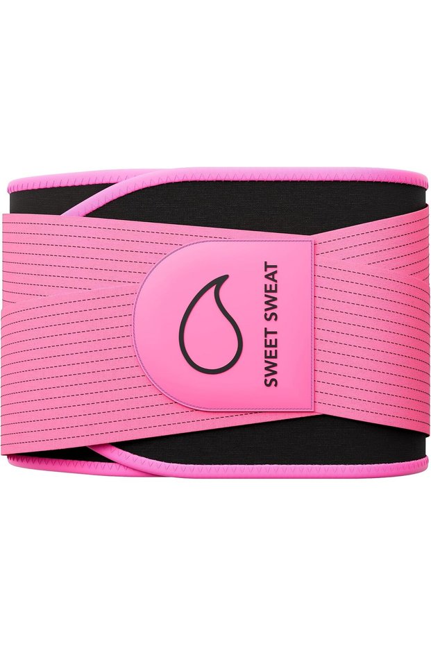 Premium Sweet Sweat Waist Trimmer 'Pro Series' Belt with Adjustable Velcro Straps for Men & Women