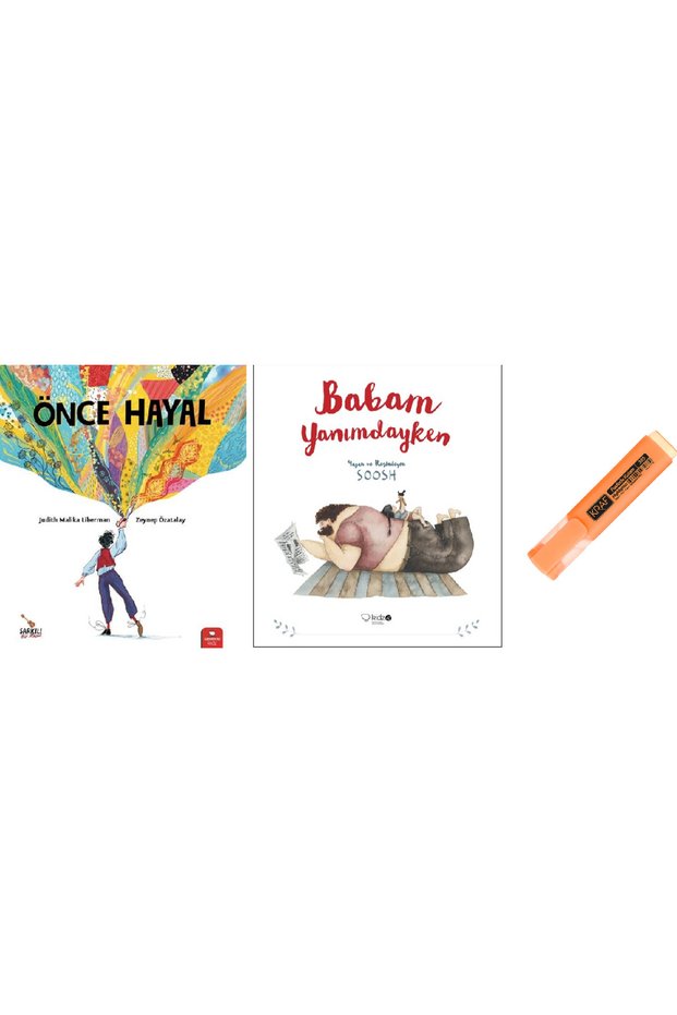 Önce Hayal + Babam Yanımdayken 2 Kitap Set Pens Hd
