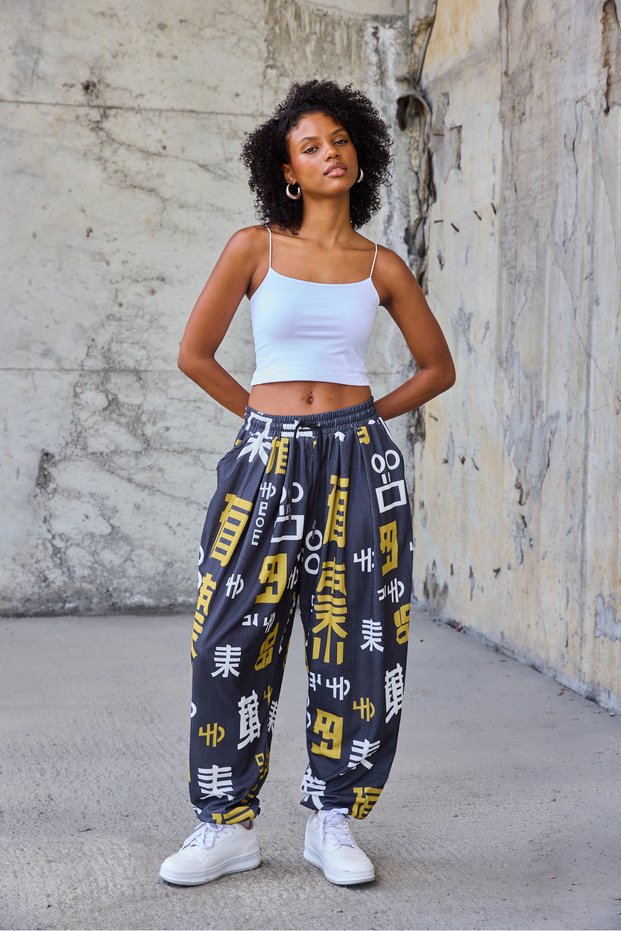 Women's Street Style Loose Baggy Trousers