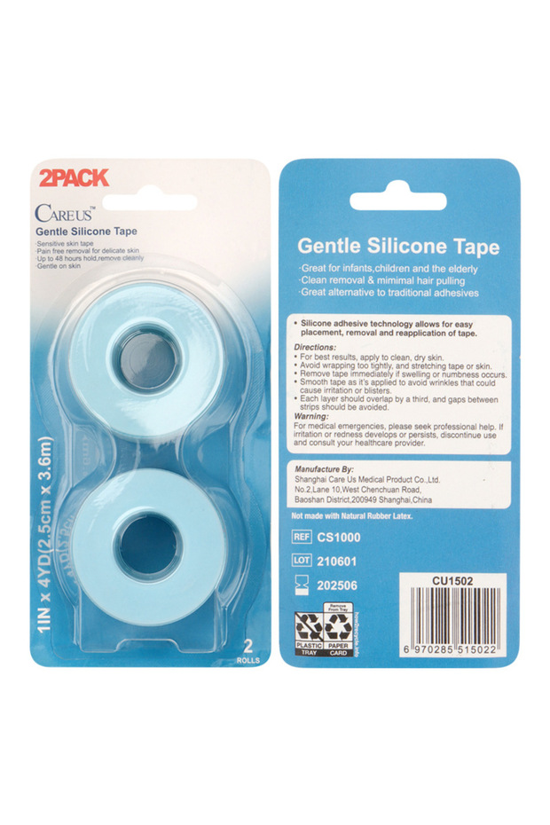 big size blue 2.5cm 2pcs/Box Eyelash Silicone Tape Lash Extension Adhesive Tape Small Hole Breathabl