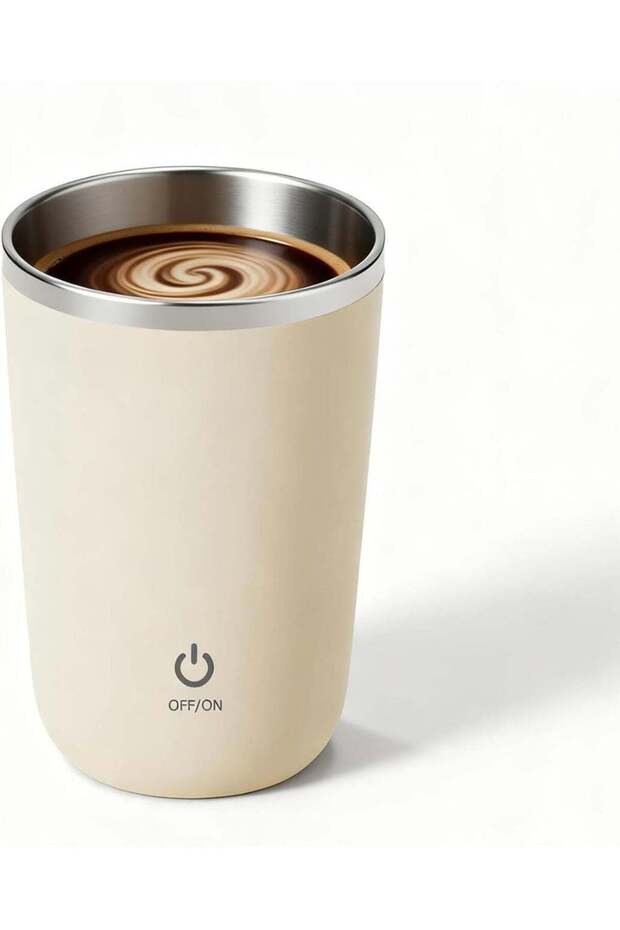 Self Stirring Mug - Electric Magnetic Rechargeable Auto Mixing Cup
