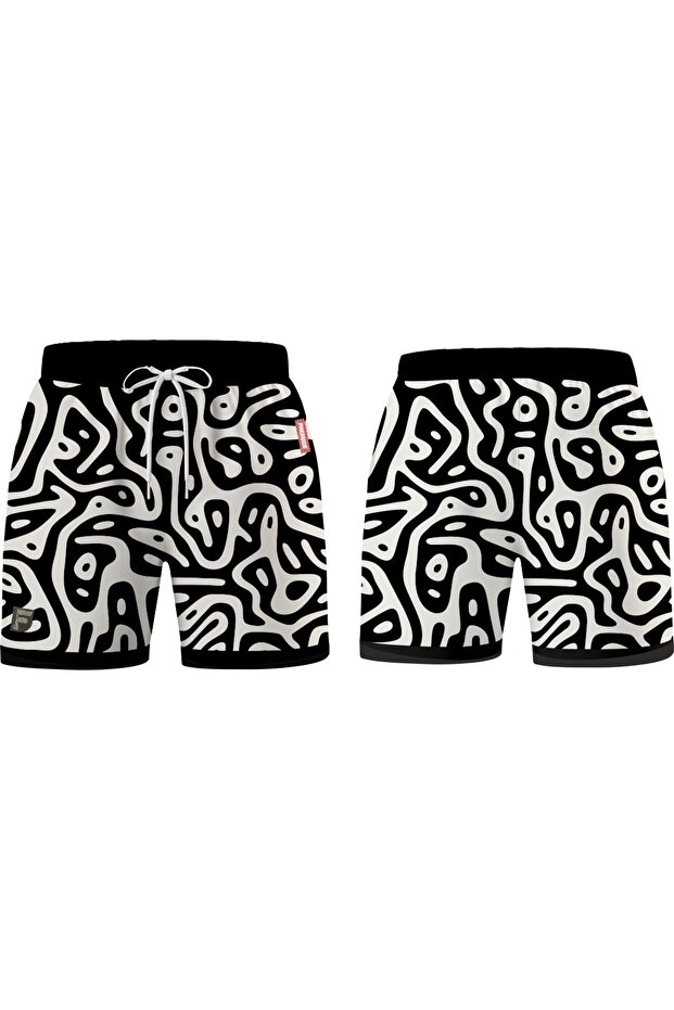 Abstrack Flow Training Shorts