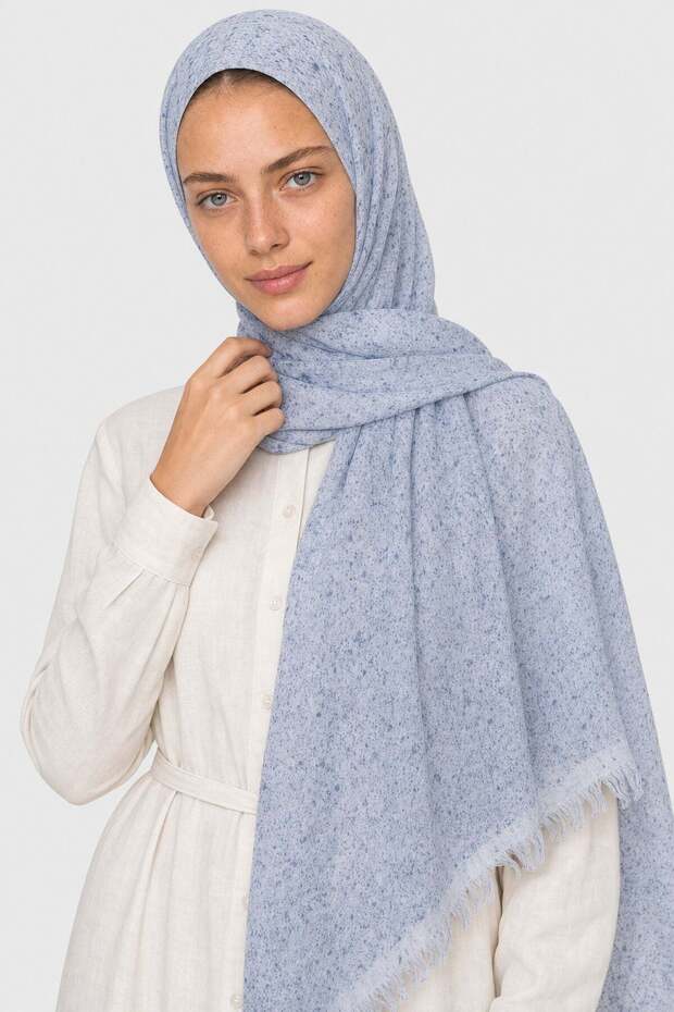 شال من الفيسكون بنمط دابلي - 5