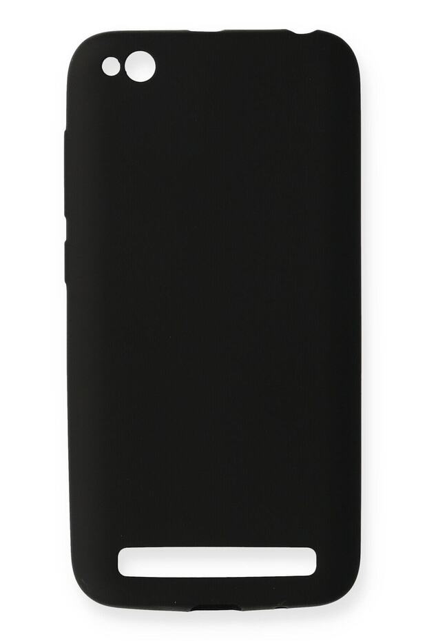 Compatible Case for Xiaomi Redmi 5A Yumauask Colorful Flexible Premium Rubber Silicone - Black