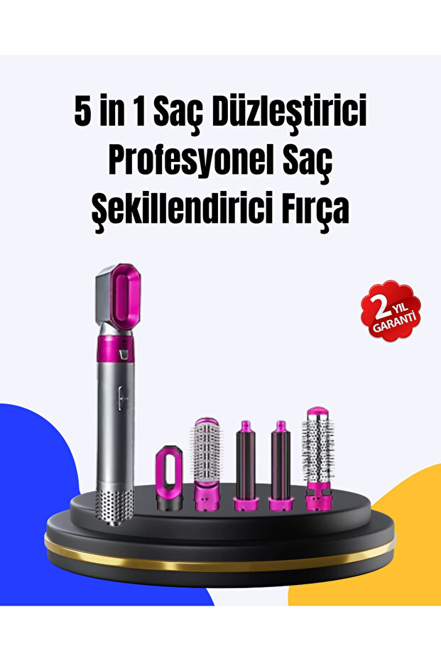 5 Pieces Hair Styling Kit Straightening Wave and Curling