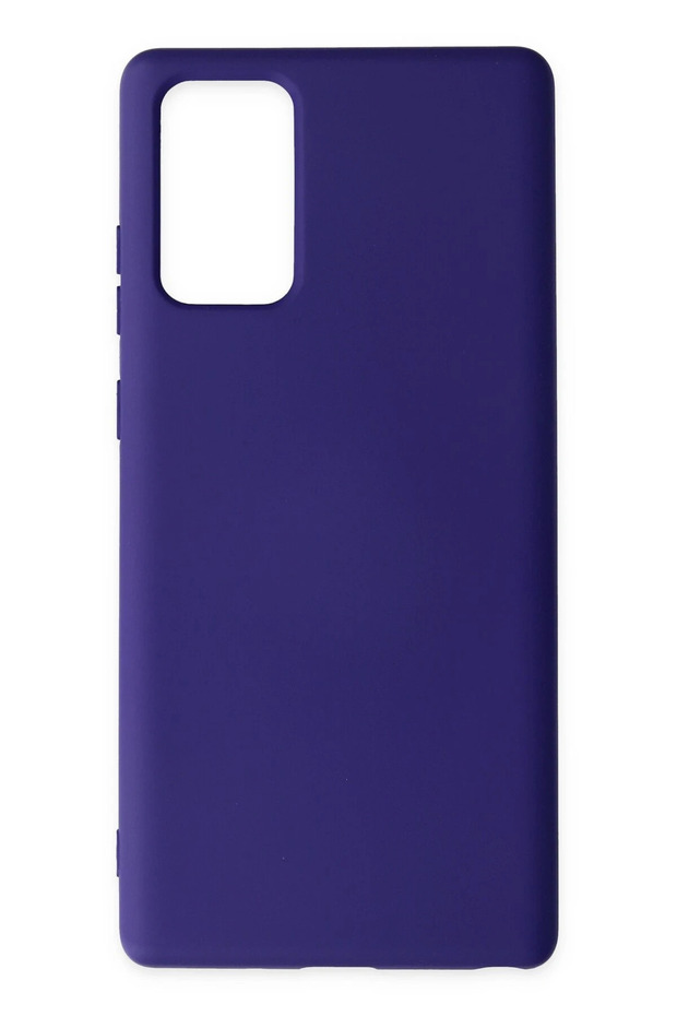 Aconcept Galaxy Note 20 Case Nano Inside Velvet Silicone (20320) - Purple