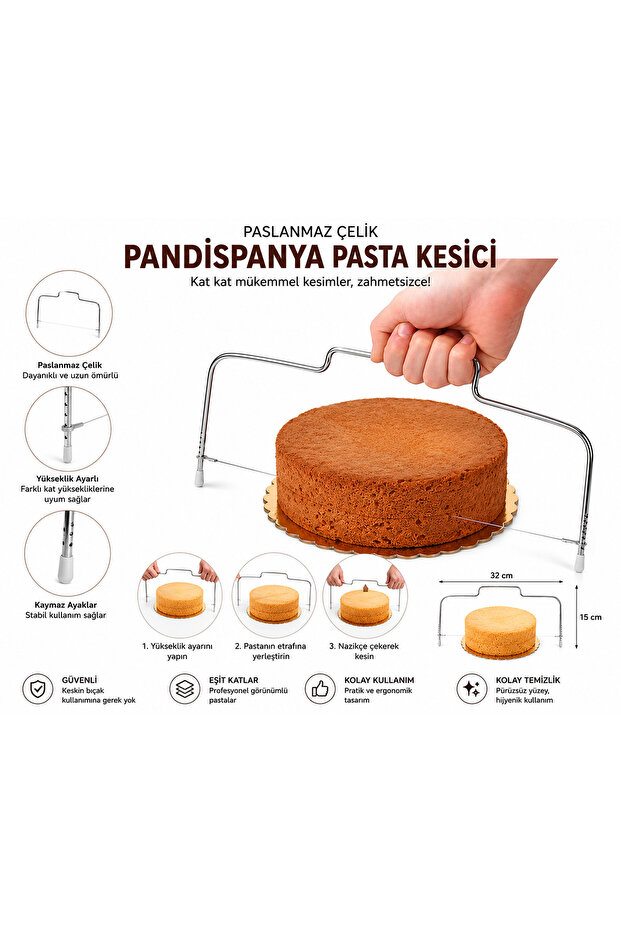 Pandispanya-Pasta Cutting Saw - Cutting Wire
